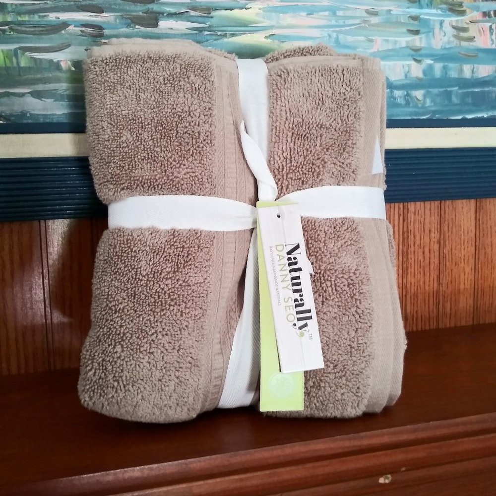 Naturally by Danny Seo, Eco-Friendly Hand Towels (Set of 2)